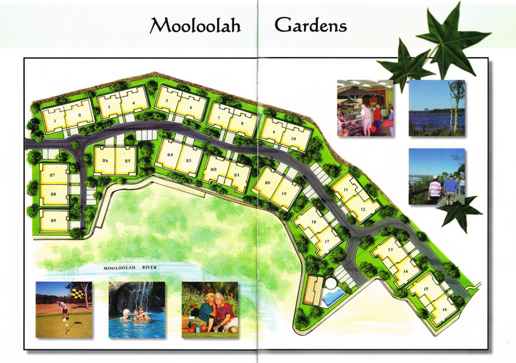 Mooloolah Gardens Retirement Living The Site Plan